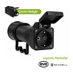 Görseli galeri görüntüleyiciye yükle, Plugen Tek Çıkışlı V2L Adaptör MG Uyumlu Schuko Çıkış 3.6 kW
