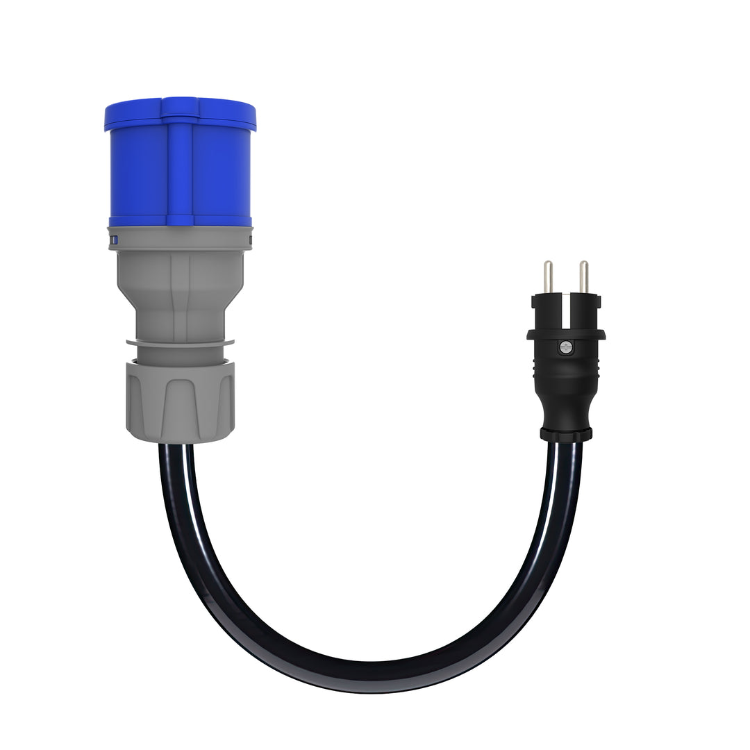 Plugen GRID 2 3.7-7.4 kW Taşınabilir EV Şarj Cihazı Tek Faz 16-32A Type 2 Adaptörlü Çantalı